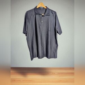 Robert Barakett XXL Hickman SS Polo Shirt Black